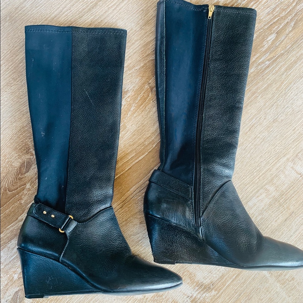 Steven by Steve Madden leather boots - Picture 2 of 3
